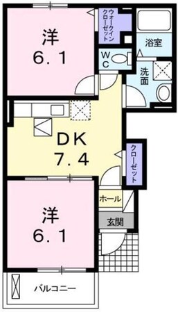 サニー　ハピネスの物件間取画像